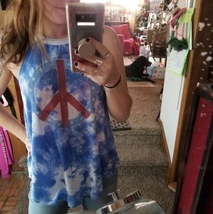Tie dye tank